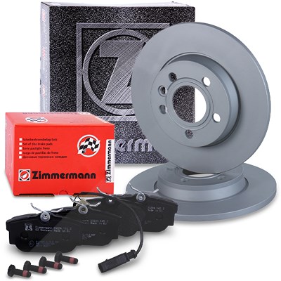 Zimmermann Bremsscheiben + Bremsbeläge Hinterachse für VW Zimmermann Bremsscheiben + Bremsbeläge Hinterachse für VW von Zimmermann