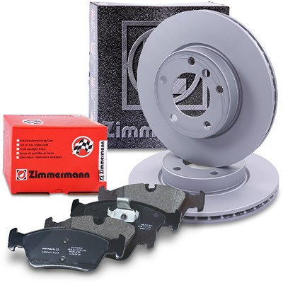 Zimmermann Bremsscheiben + Bremsbeläge Vorderachse für BMW Zimmermann Bremsscheiben + Bremsbeläge Vorderachse für BMW von Zimmermann