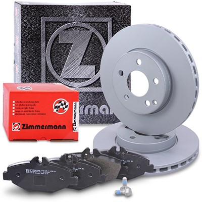 Zimmermann Bremsscheiben + Bremsbeläge Vorderachse für Mercedes-Benz Zimmermann Bremsscheiben + Bremsbeläge Vorderachse für Mercedes-Benz von Zimmermann