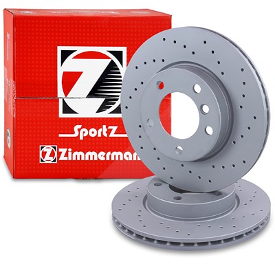 Zimmermann Sport-Bremsscheibe Ø286 belüftet Vorderachse [Hersteller-Nr. 150.1269.52] für BMW von Zimmermann