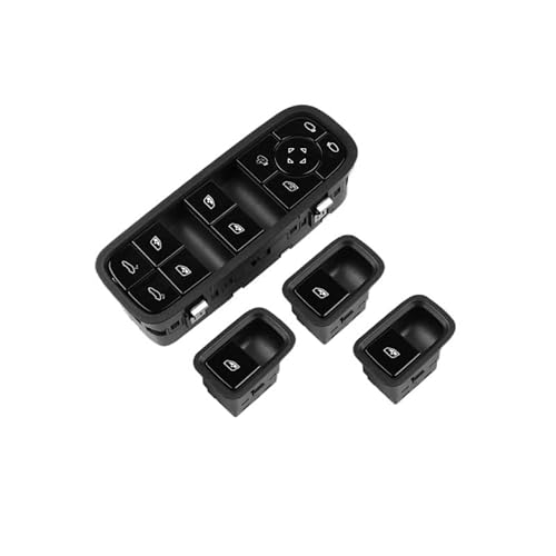 Auto Elektrische Master Power Fenster Schalter Control Heber Regler Taste/Fit for Porsche Panamera Cayenne 2017-2024(Full Set) von Zixmix