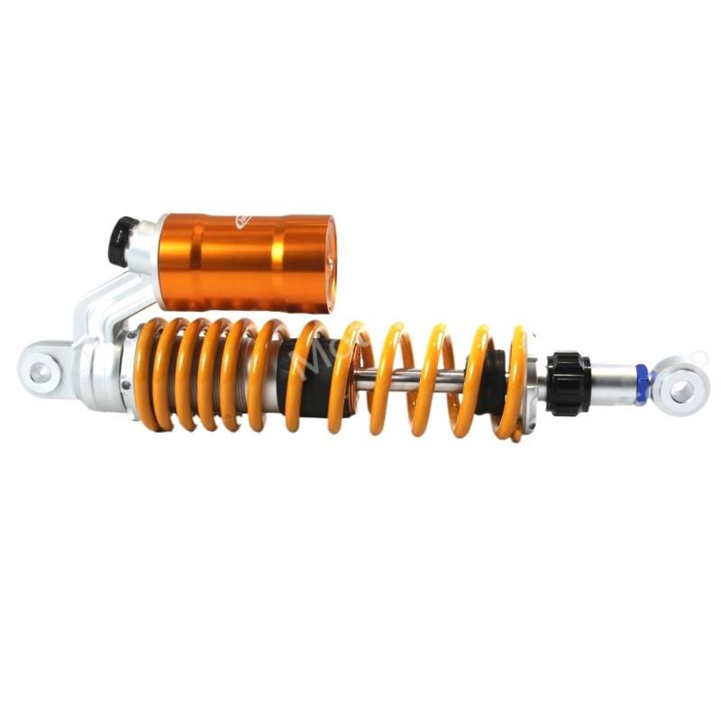 Motorrad Einstellbare Hinten Stoßdämpfer Suspension for T100 T120 Stickstoff Aufgeladen 360mm/14' von Zixmix