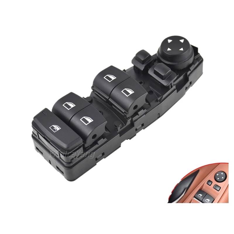 / Passend for BMW 5 GT-Serie F07 F10 Limousine F11 Touring Original Fensterheberschalter Fahrerseite 61319241955 61319241956 61319179915 von Zixmix