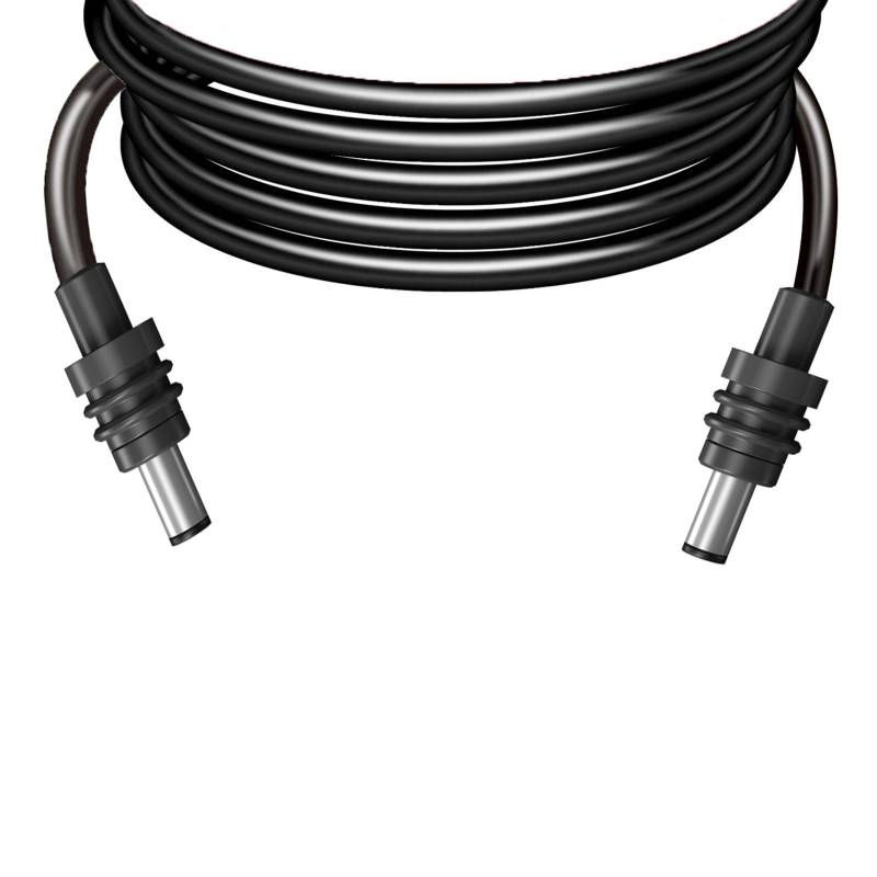 ZkeeShop 16AWG DC5521 DC zu DC Stromkabel Stecker zu Stecker Stromkabel Kompatibel mit Starlink Mini Kabel 6M von ZkeeShop