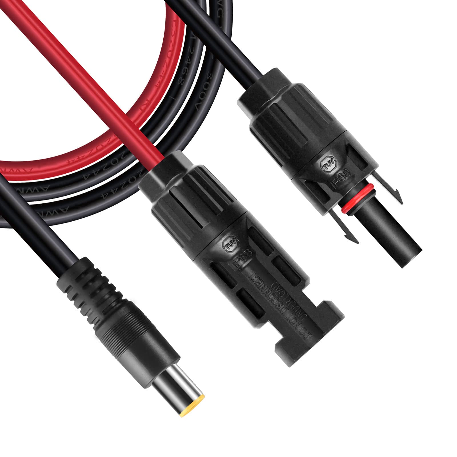 ZkeeShop Solarstecker auf DC 8mm,DC7909 auf Solarkabel,Solarpanel Kabel DC Adapter,16AWG Ladekabel Wasserdicht Kompatibel mit Jackery Explorer 500 240 1000 Bluetti EB70 EB3A Tragbare Powerstation 3M ZkeeShop Solarstecker auf DC 8mm,DC7909 auf Solarkabel,Solarpanel Kabel DC Adapter,16AWG Ladekabel Wasserdicht Kompatibel mit Jackery Explorer 500 240 1000 Bluetti EB70 EB3A Tragbare Powerstation 3M von ZkeeShop