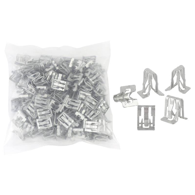 Zkydhbd Auto U Typ Metal Iron Clamp Center Konsole Dashboard Sound Radio Navigation Panel Fastener Clips Rivet Auto Snap von Zkydhbd