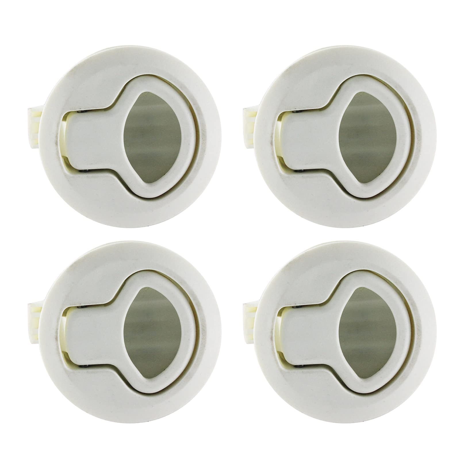 Zkydhbd Runde Boote Türriegel 2 4 Zoll Durchmesser Nylon Verriegelung Flush Pull Slam Hift Für Boote Marine Deck Zkydhbd Runde Boote Türriegel 2 4 Zoll Durchmesser Nylon Verriegelung Flush Pull Slam Hift Für Boote Marine Deck von Zkydhbd