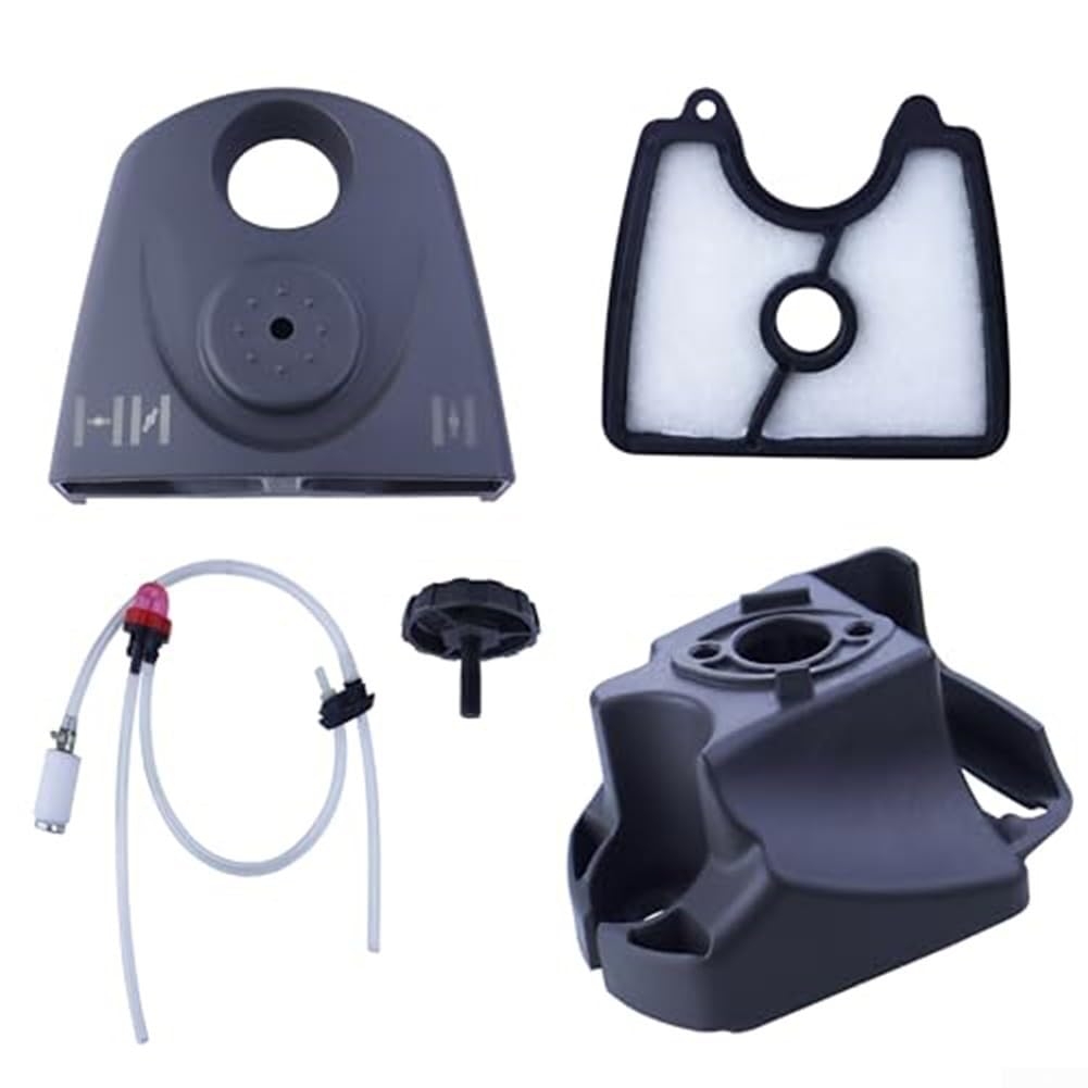 Zoegneer 545109601 Luftbox-Abdeckungs-Set, Luftfilter-Ersatz-Set mit Airbox-Abdeckknopf, Kraftstofffilter, Primer, Glühbirne für 125B 125BX 125BVX Laubbläser 545112101 Zoegneer 545109601 Luftbox-Abdeckungs-Set, Luftfilter-Ersatz-Set mit Airbox-Abdeckknopf, Kraftstofffilter, Primer, Glühbirne für 125B 125BX 125BVX Laubbläser 545112101 von Zoegneer