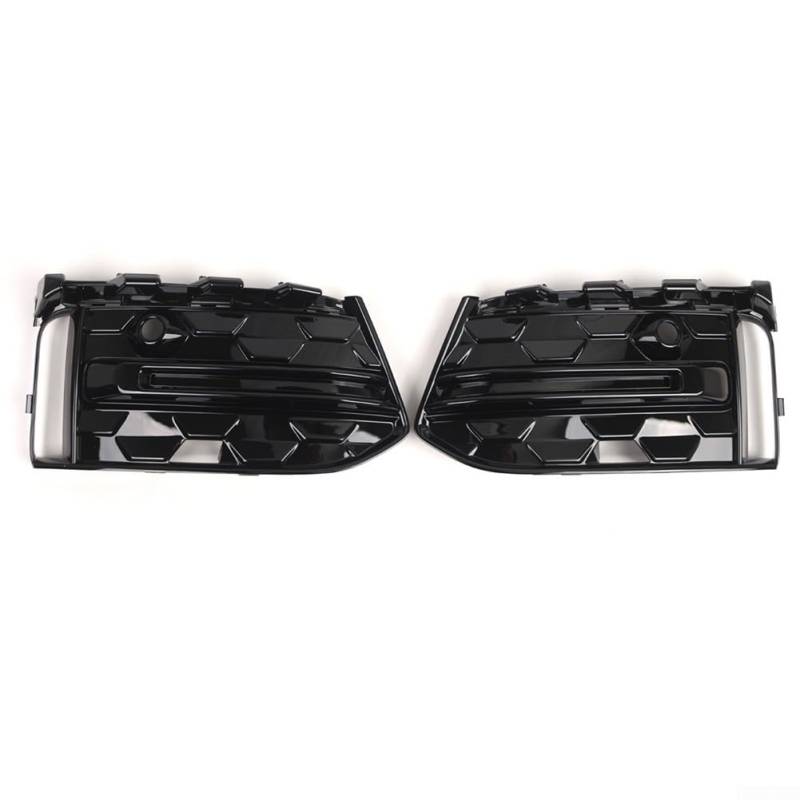 Zoegneer Auto Frontstoßstange Kühlergrill Frontstoßstange untere Kühlergrill Blende Abdeckungen Frontstoßstange Kühlergrill Abdeckung für A6 S6 C8 S-LINE 2019-2024 4KD807647E 4KD807648E von Zoegneer