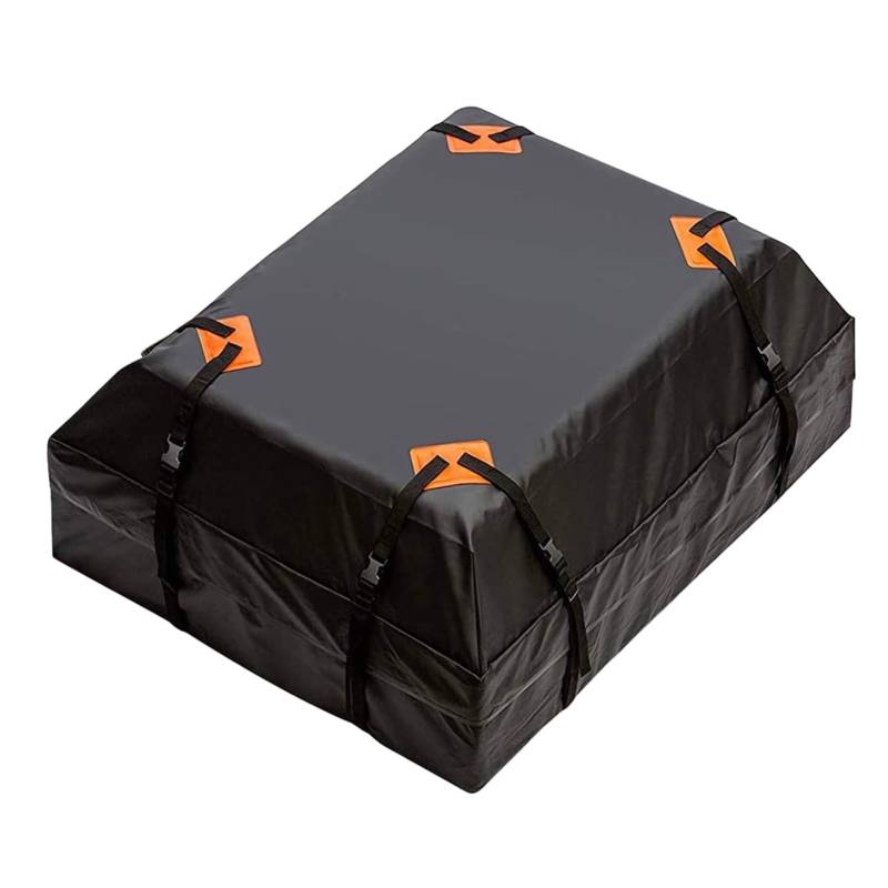Autodachbeutel, große Kapazitätsauto -Dach -Frachtträger -Tasche, Hochleistungsauto -Dachgepäck mit Anti -Slip -Matte für alle Autos mit oder ohne Dachregal im Freien im Freien von Zoeyilan