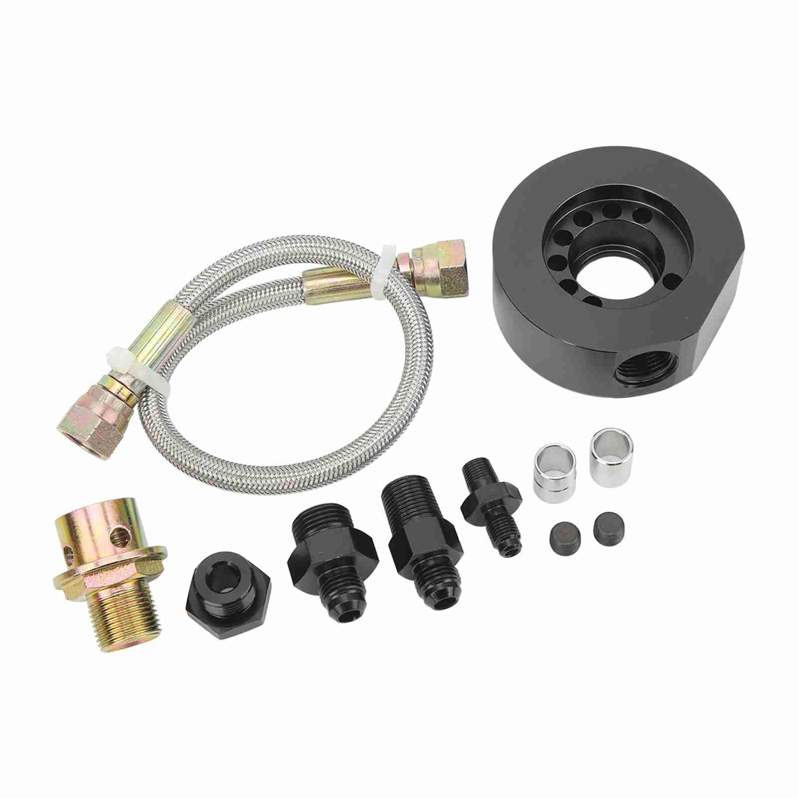 11pcs vtec Head Conversion Kit Ölfilter -Sandwich -Platten -Adapter Aluminium Ersatz für LS B18 B20 (Schwarz) von Zohisin