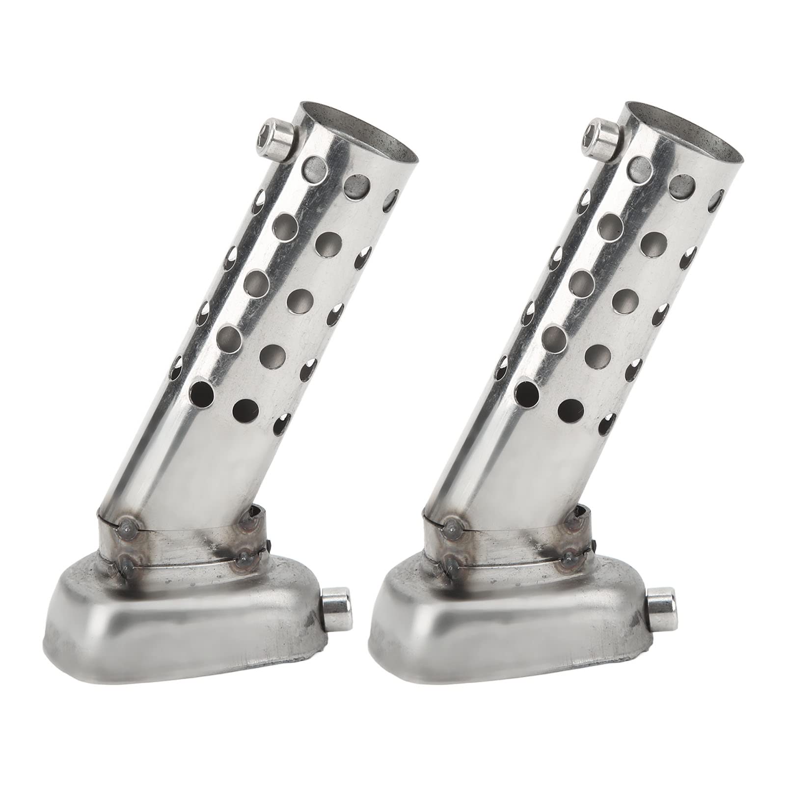 2 Stück Motorrad-Auspuffrohr Schalldämpfer 22 mm Einlass 25 mm ss Verzinkter Eisen Sechskanteinsatz Schalldämpfer für ATV Roller 2 Stück Motorrad-Auspuffrohr Schalldämpfer 22 mm Einlass 25 mm ss Verzinkter Eisen Sechskanteinsatz Schalldämpfer für ATV Roller von Zohisin