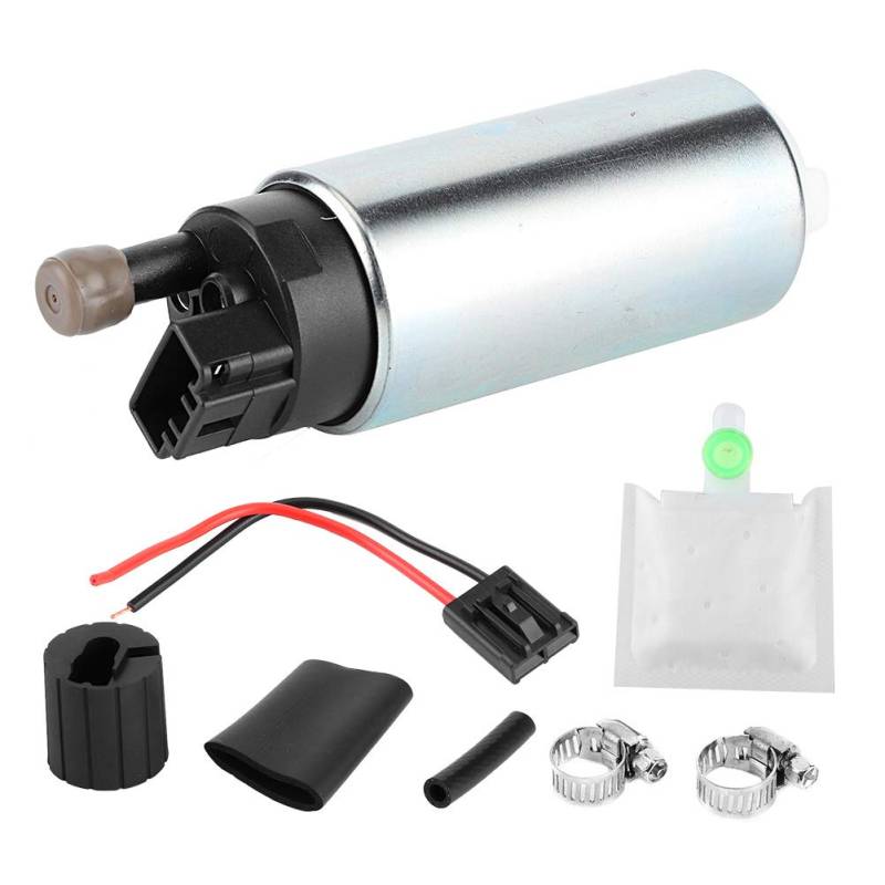 255 lph 12 V Hochdruck Intank Kraftstoffpumpe Auto -Auto -Zubehör mit Installationskit von Zohisin