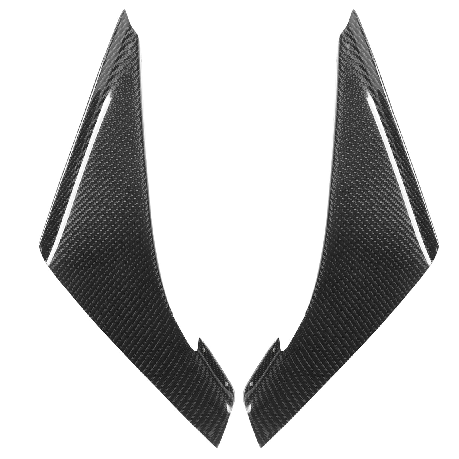 2pcs Kohlefaser -Frontstoßstange Canard Wings Ersatz Verbessert den Stil Ihres Lancer Evolution 9 2006 bis 2007 mit exquisiter Handwerkskunst und coolem Design 2pcs Kohlefaser -Frontstoßstange Canard Wings Ersatz Verbessert den Stil Ihres Lancer Evolution 9 2006 bis 2007 mit exquisiter Handwerkskunst und coolem Design von Zohisin