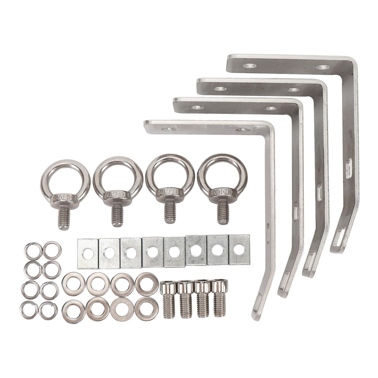 4pcs Laststopps Ersetzen Sie T Slot Truck Bar 304 Edelstahl ideal für Leiter Brennholz Ski Kajak und andere Ladungen auf Dachträgern und Kreuzbarren 4pcs Laststopps Ersetzen Sie T Slot Truck Bar 304 Edelstahl ideal für Leiter Brennholz Ski Kajak und andere Ladungen auf Dachträgern und Kreuzbarren von Zohisin