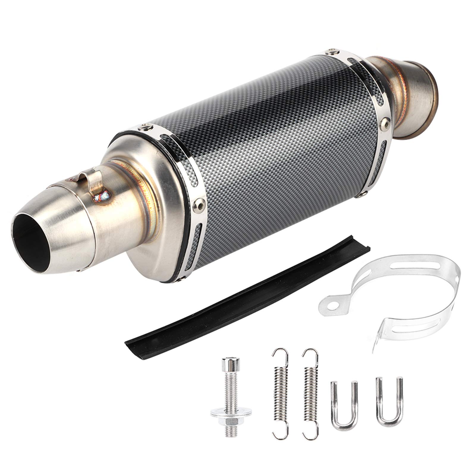 51 mm 2in kurzes Auspuffrohr universeller modifizierter Kohlefaser -Motorrad -Motorrad -Scooter Street Bike Schalldämpfer 51 mm 2in kurzes Auspuffrohr universeller modifizierter Kohlefaser -Motorrad -Motorrad -Scooter Street Bike Schalldämpfer von Zohisin