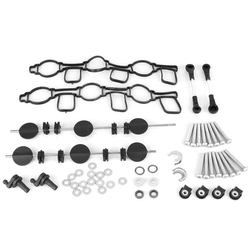ABS -Kunststoff -Ansaugkrümmer Swipl -Klappen Reparaturkit geeignet für 059198212 (40-teiliges Set) von Zohisin