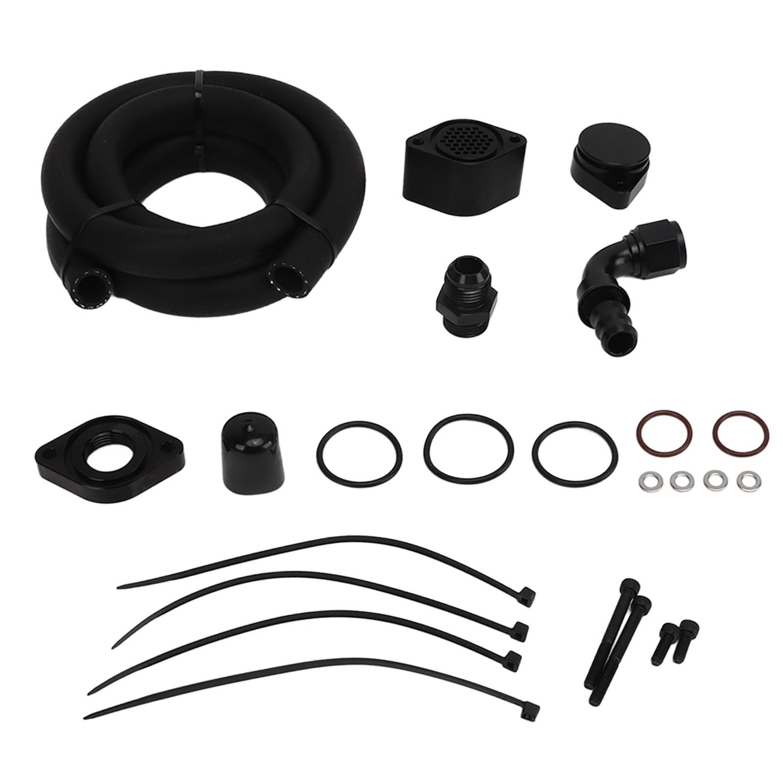 CCV Reroute Motor Belüftung Kit Motor Kurbelgehäuse entlüftung Set Ersatz für SUPER DUTY 6,7 POWERSTROKE CCV Reroute Motor Belüftung Kit Motor Kurbelgehäuse entlüftung Set Ersatz für SUPER DUTY 6,7 POWERSTROKE von Zohisin