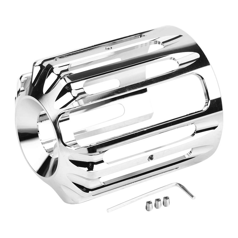 CNC -Aluminium -Motorradölfilterabdeckungsmaschinenölnetz für alle Motorradmodelle brandneue hochwertige CNC -Aluminiumlegierung wiederverwendbares Deep -Cut -Styling Chrom Finish CNC -Aluminium -Motorradölfilterabdeckungsmaschinenölnetz für alle Motorradmodelle brandneue hochwertige CNC -Aluminiumlegierung wiederverwendbares Deep -Cut -Styling Chrom Finish von Zohisin