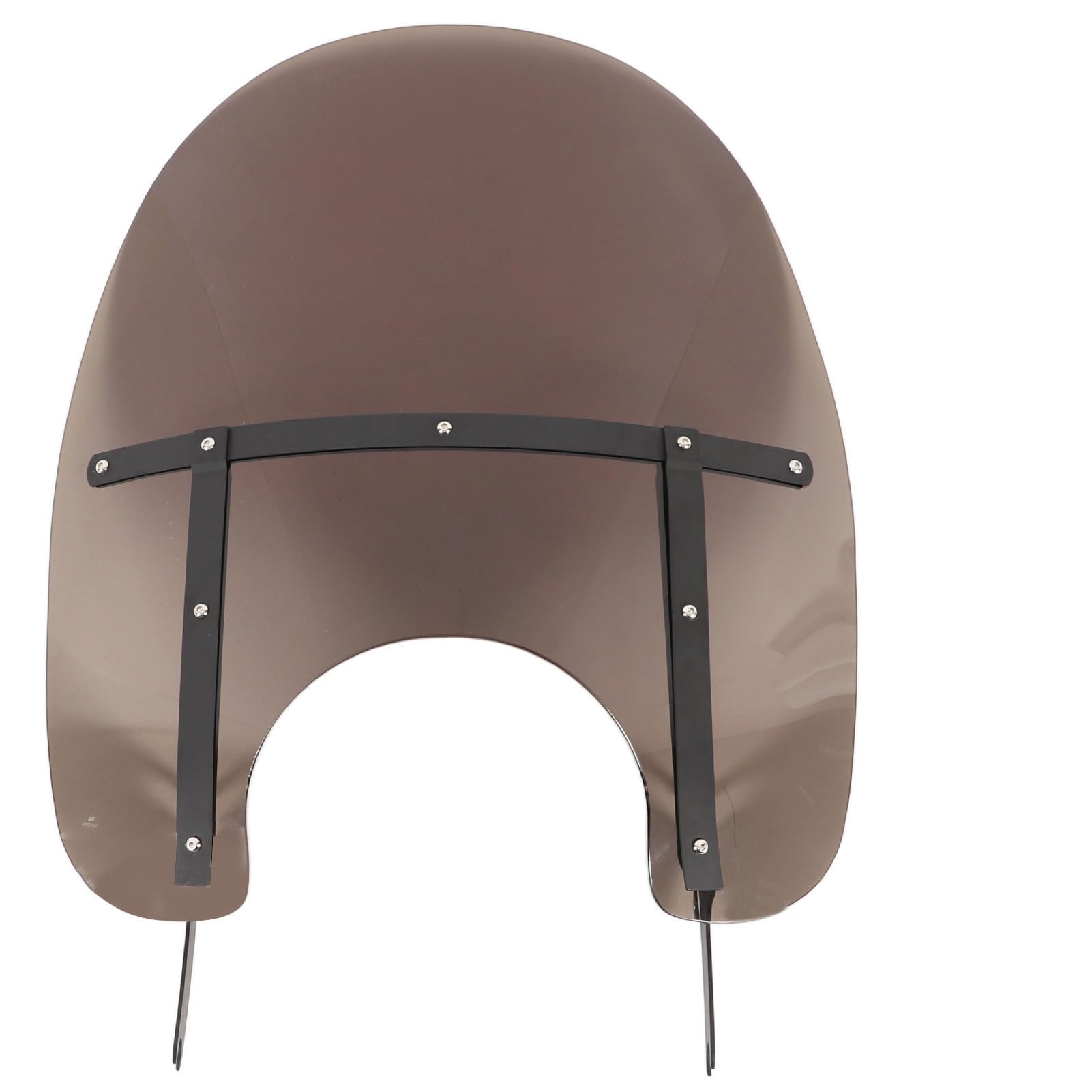 Motorrad vordere Windschutzscheibe abnehmbarer aerodynamischer Schutz Ersatz für FLS FLSS FLST 2000 2017 Rauchig mit hochwertigem Metall und Glas, um das Knacken zu widerstehen (Smoked) von Zohisin