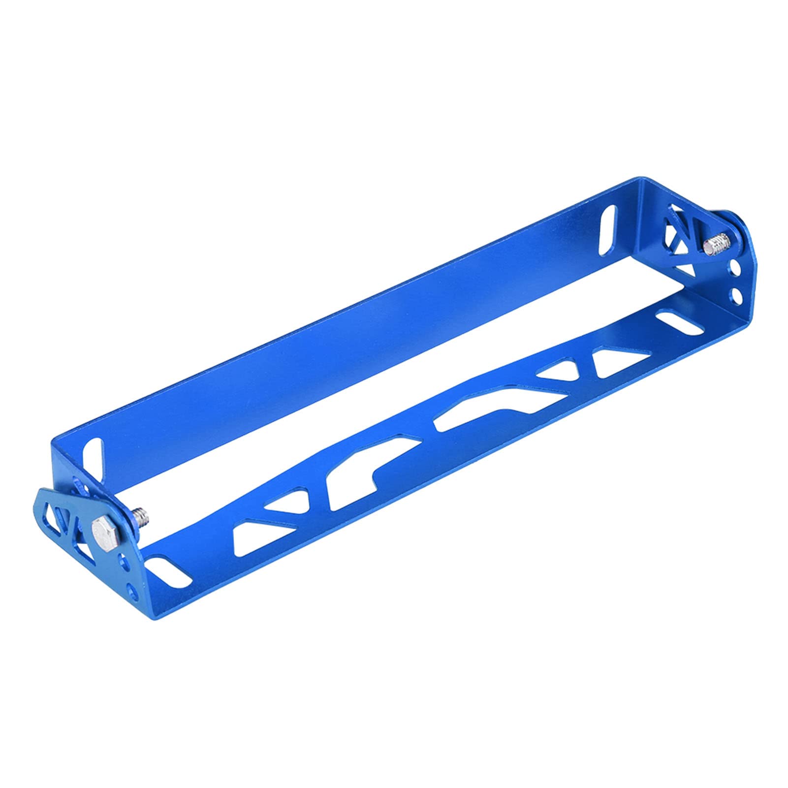 Universal Car Styling Aluminium -Kennzeichen Plattenrahmen Verstellbarer Rennsportplattenhalter mit fünf Farboptionen Leichte rostlose und langlebige Upgrade Ihres Auto -Looks (Blue) von Zohisin