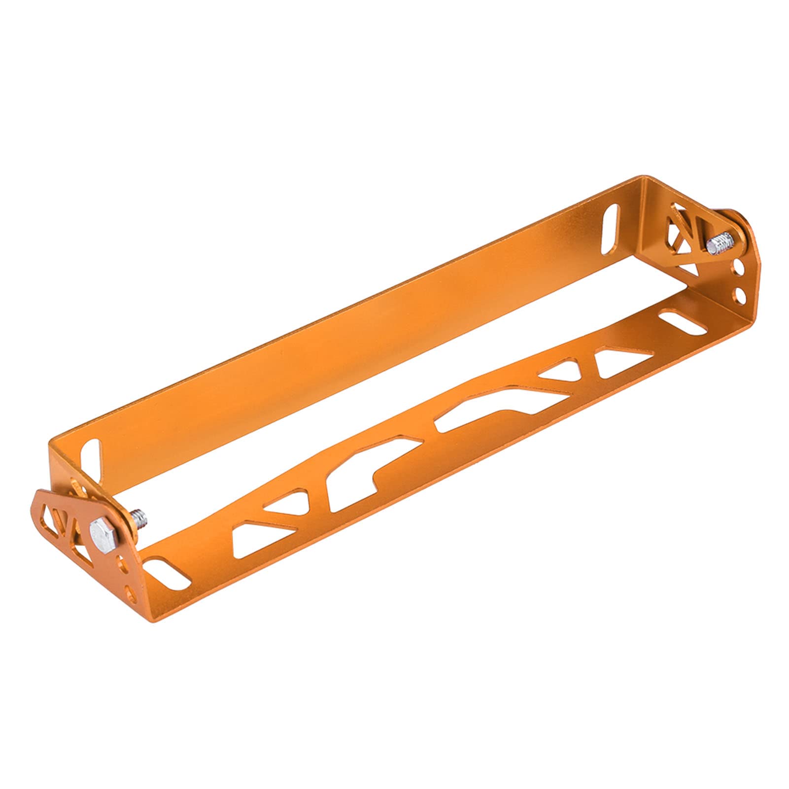 Universal Car Styling Aluminium -Kennzeichen Plattenrahmen Verstellbarer Rennsportplattenhalter mit fünf Farboptionen Leichte rostlose und langlebige Upgrade Ihres Auto -Looks (Gold) von Zohisin