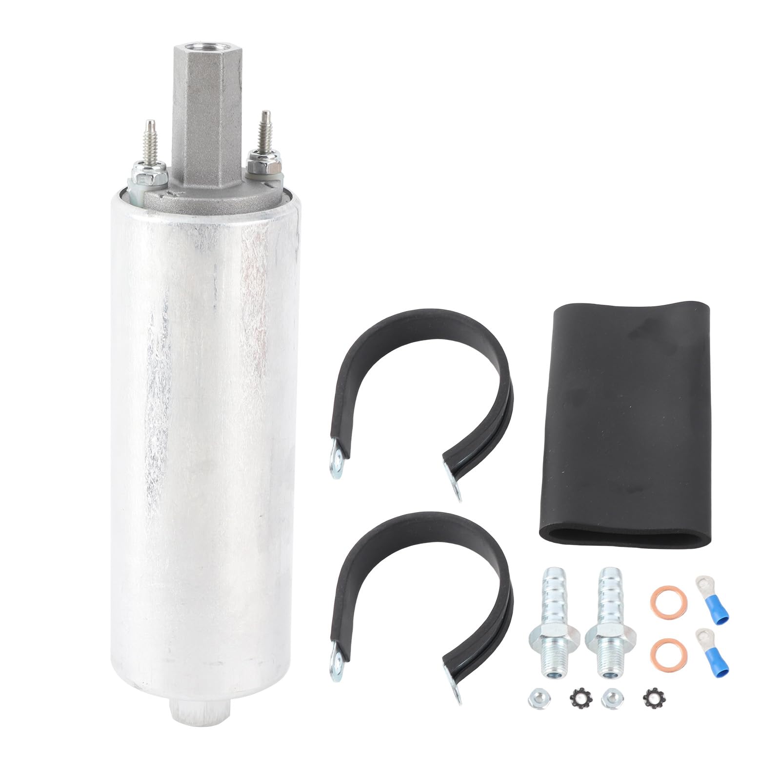 Universelle 255 LPH Inline externe Hochdruckkraftstoffpumpe mit Kit für GSL392 Universelle 255 LPH Inline externe Hochdruckkraftstoffpumpe mit Kit für GSL392 von Zohisin