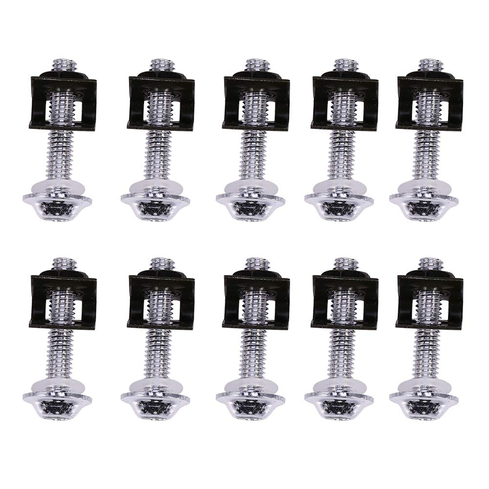 Zohisin 10 pc Motorcycle M6 6mm Billet Aluminiumverkleidung Bolzen Spire Speed Fastenel Clips Kit ideal für die Sicherung von Verkleidungen Bodywork -Stoßstangen und Panels auf den Zohisin 10 pc Motorcycle M6 6mm Billet Aluminiumverkleidung Bolzen Spire Speed Fastenel Clips Kit ideal für die Sicherung von Verkleidungen Bodywork -Stoßstangen und Panels auf den von Zohisin