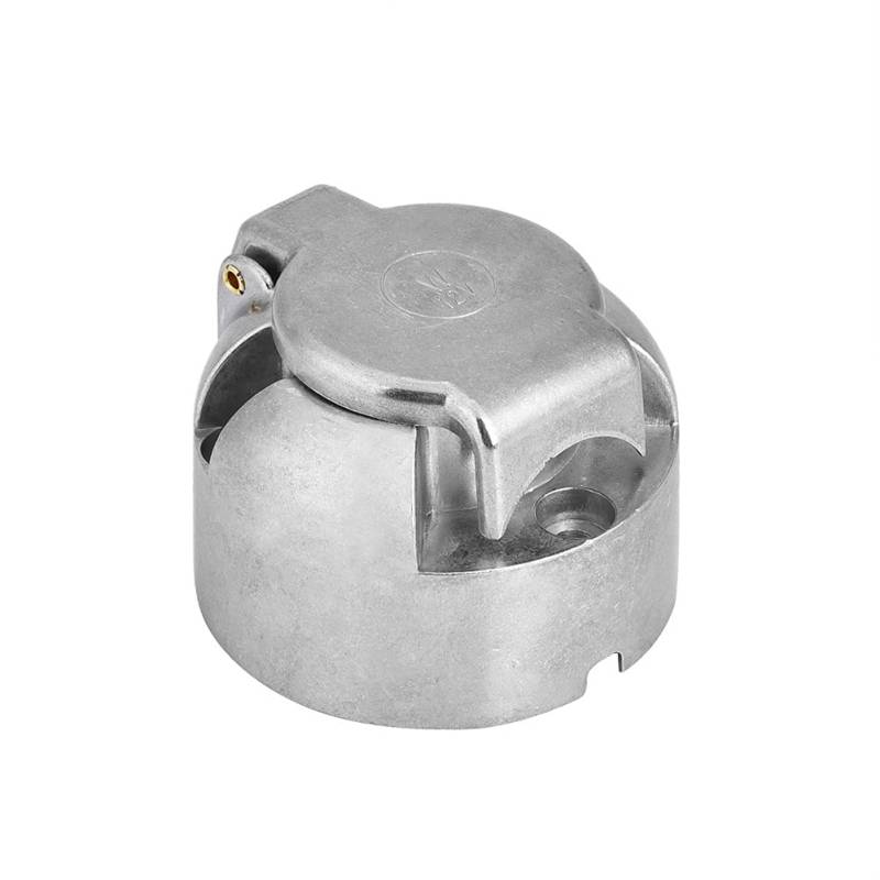 Zohisin 12 V 7-poliger Anhängerstecker-Adapter, ideal zum Ziehen von Wohnwagen, LKWs, Wohnmobilen, Booten auf Anhängerkupplungen, verbindet Fahrzeug mit Anhänger, überträgt von Zohisin