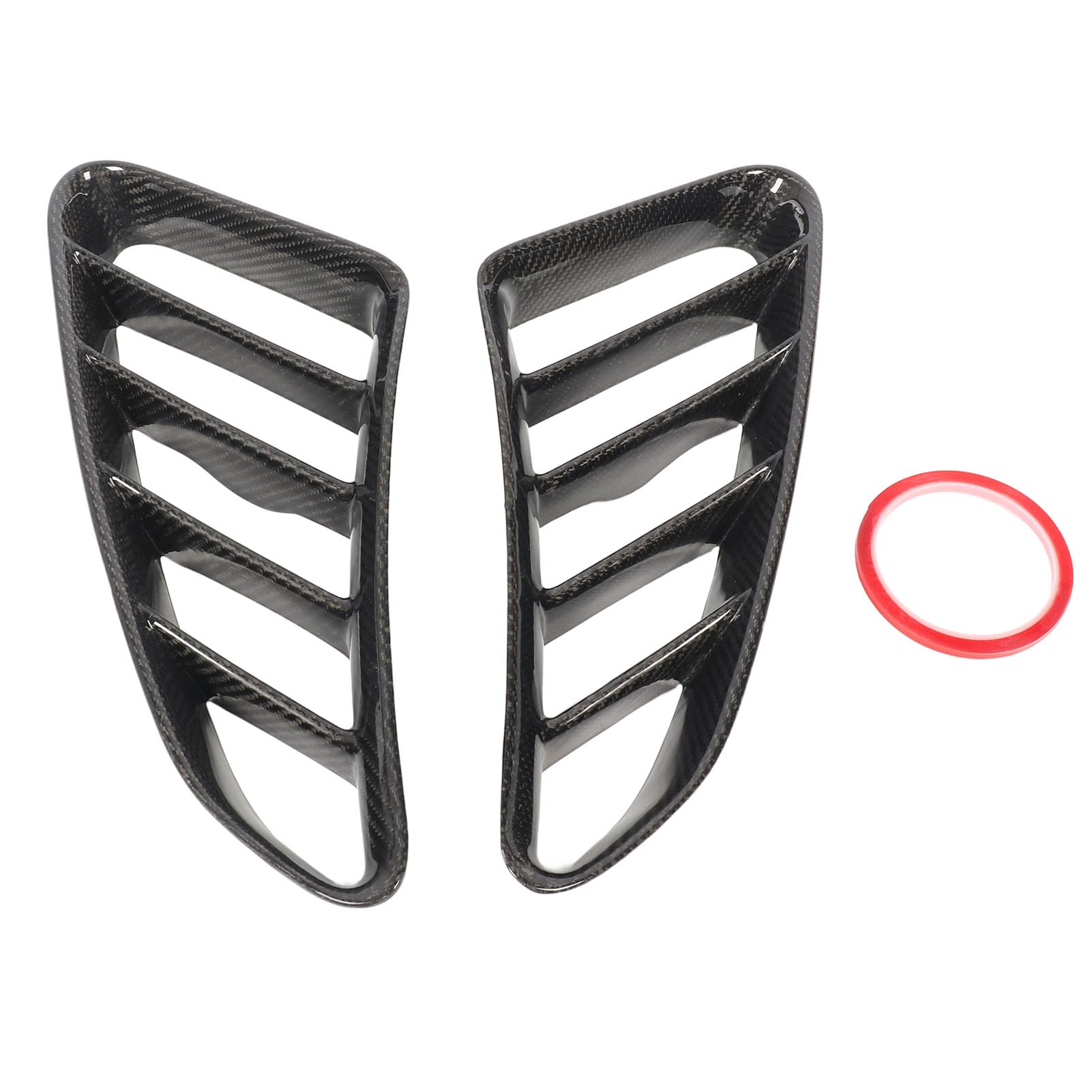 Zohisin 1Pair Side Air Entlüftungsabdeckung Gloss Gloss Black Carbon Faser Schützende Heckbody Entlüftungsabdeckung Verbesserung Stil und Schutz für 987 Zohisin 1Pair Side Air Entlüftungsabdeckung Gloss Gloss Black Carbon Faser Schützende Heckbody Entlüftungsabdeckung Verbesserung Stil und Schutz für 987 von Zohisin