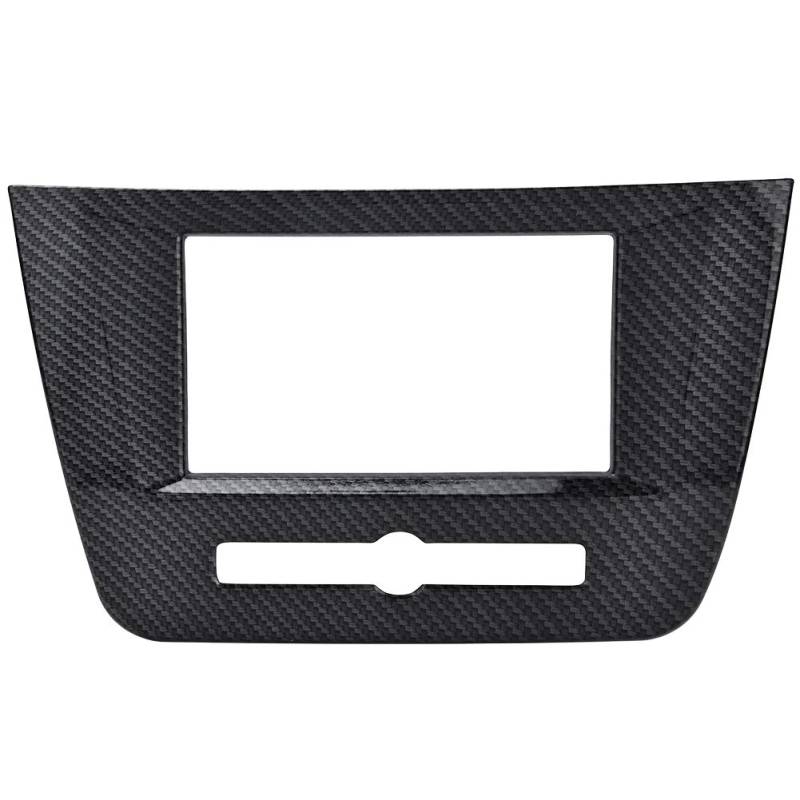 Zohisin 1pc Carbon Fiber Style Dashboard Navigation Frame Cover Trim Enhancing Luxury for Mg Zs SUV 2017 2018 with ABS Plastic Lightweight Colorfast and Durable Design von Zohisin