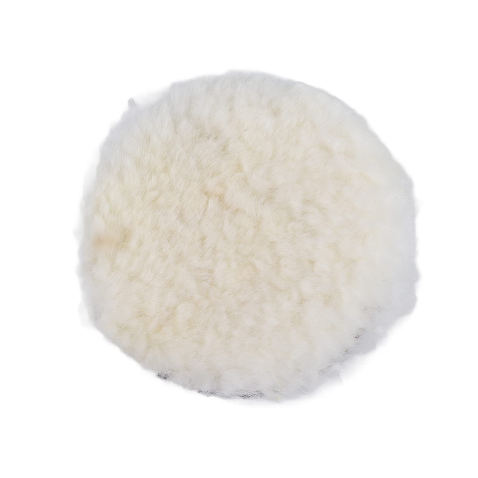 Zohisin 1pc weiße Wollpolierpolierpolierwachsen für Autospolierpuffer 6 Zoll neues Premium -Wollmaterial weicher Öko -freundlicher Haken und Schleifen einfach zu bedienen und (5 Zoll) von Zohisin