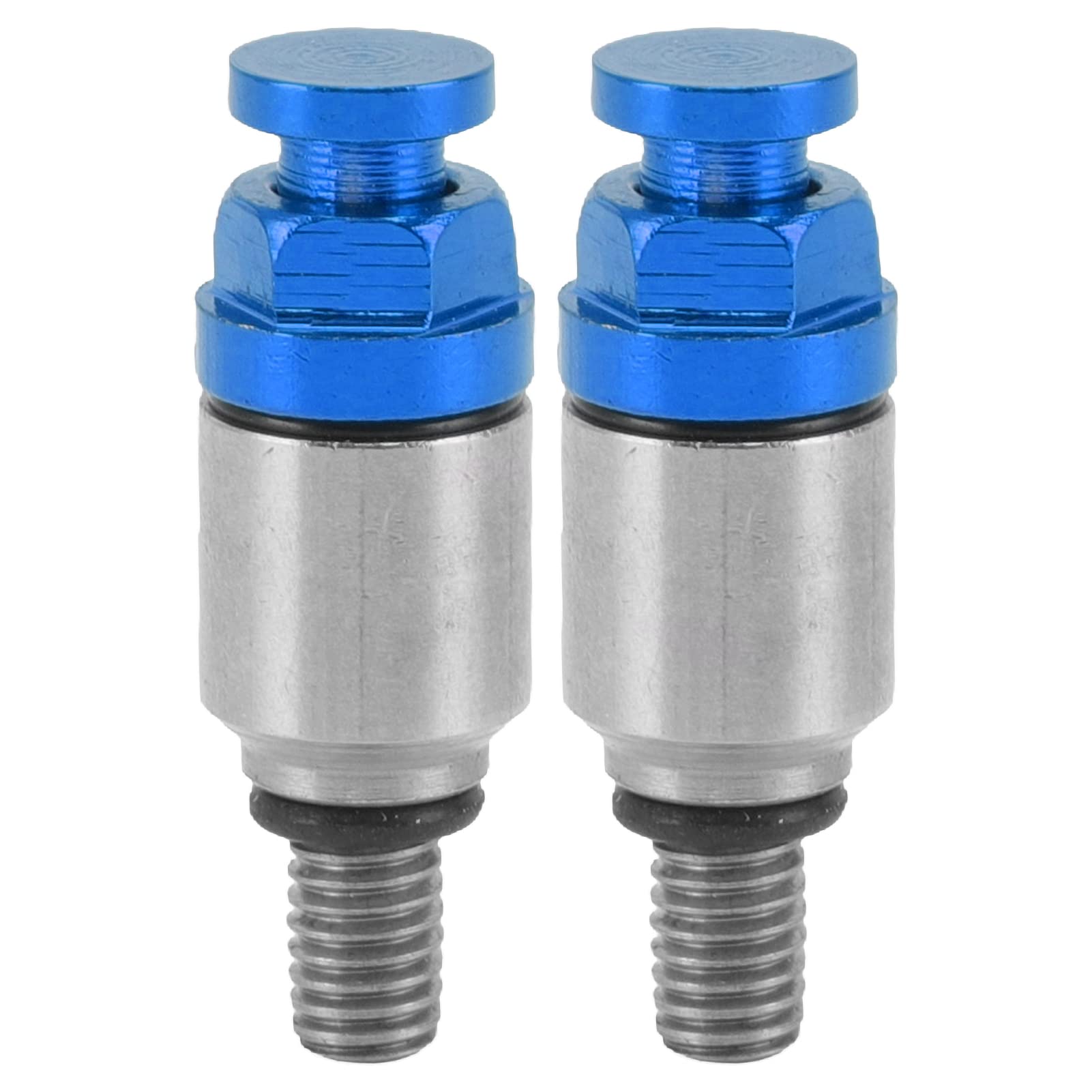 Zohisin 2pcs M5x0.8 Aluminiumlegierungsluftluftblut -Druckentlastungsventil Ersatz für CRF150R CR125R CR250R CRF250R (Blue) von Zohisin