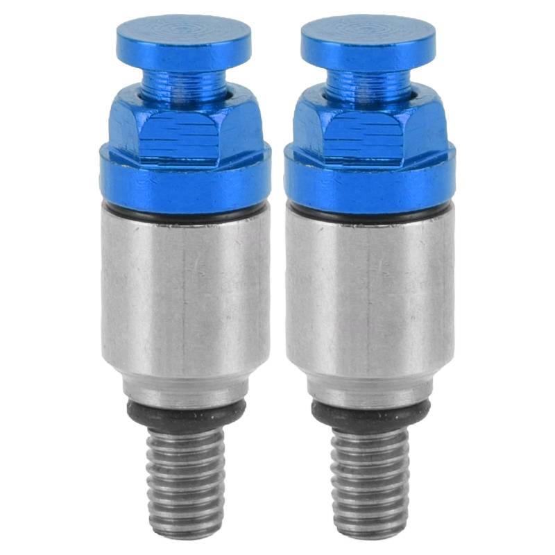 Zohisin 2pcs M5x0.8 Aluminiumlegierungsluftluftblut -Druckentlastungsventil Ersatz für CRF150R CR125R CR250R CRF250R (Blue) von Zohisin