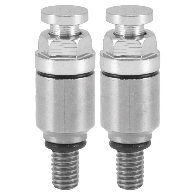 Zohisin 2pcs M5x0.8 Aluminiumlegierungsluftluftblut -Druckentlastungsventil Ersatz für CRF150R CR125R CR250R CRF250R (Silver) von Zohisin