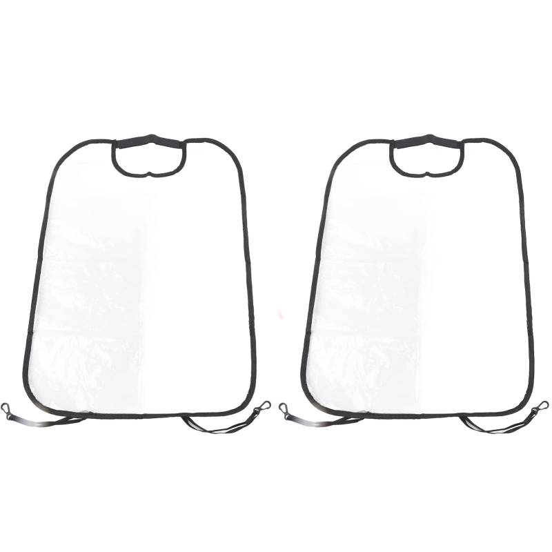 Zohisin 2pcs verdicken Sitz zurück Beschützer transparente Abdeckung für Kinderbaby Kick Matte groß, um den SUV -Sitz des Automobilwagens sauber zu halten von Zohisin
