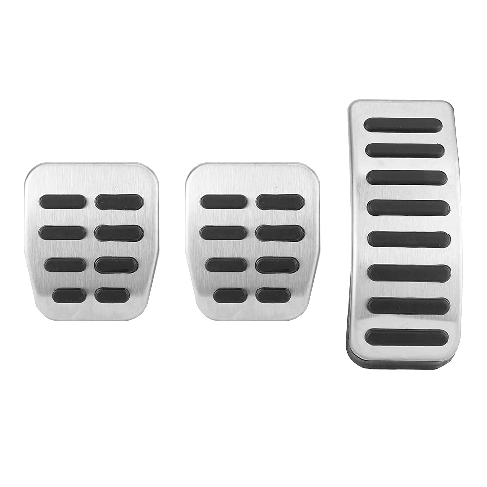 Zohisin 3pcs Left Hand Driving Stainless Steel Accelerator Brake Pedals Manual Gear Fit for MK4 2013 Rust and Wear Resistant Long Service Life Professional Manufacturing Zohisin 3pcs Left Hand Driving Stainless Steel Accelerator Brake Pedals Manual Gear Fit for MK4 2013 Rust and Wear Resistant Long Service Life Professional Manufacturing von Zohisin