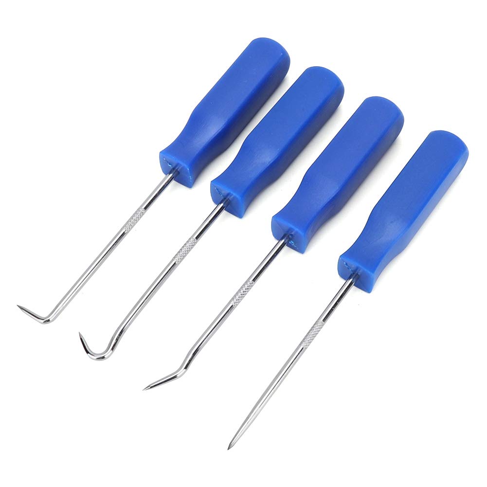 Zohisin 4pcs Set Auto Pick- und Haken -Set o Ringöldichtungsdichtung Dichtungsabzieher Remover Handwerk Handwerkzeuge aus hochwertigem Stahlmaterial mit Wärmebehandlung Zohisin 4pcs Set Auto Pick- und Haken -Set o Ringöldichtungsdichtung Dichtungsabzieher Remover Handwerk Handwerkzeuge aus hochwertigem Stahlmaterial mit Wärmebehandlung von Zohisin
