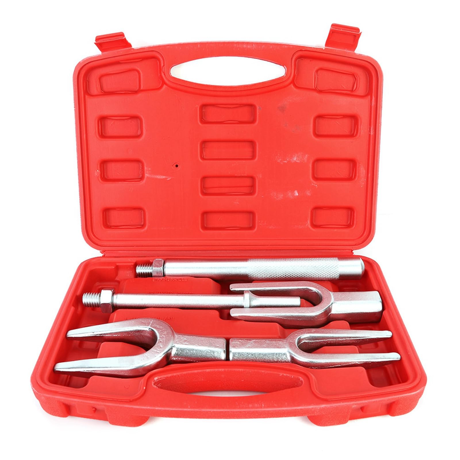 Zohisin 5pcs Professional Tie Ball Gelenk Stange Pitman Arm Tool Separator Remover -Kit aus hochwertigem Material für Autos und leichte LKWs mit kompaktem Gehäuse und Zohisin 5pcs Professional Tie Ball Gelenk Stange Pitman Arm Tool Separator Remover -Kit aus hochwertigem Material für Autos und leichte LKWs mit kompaktem Gehäuse und von Zohisin