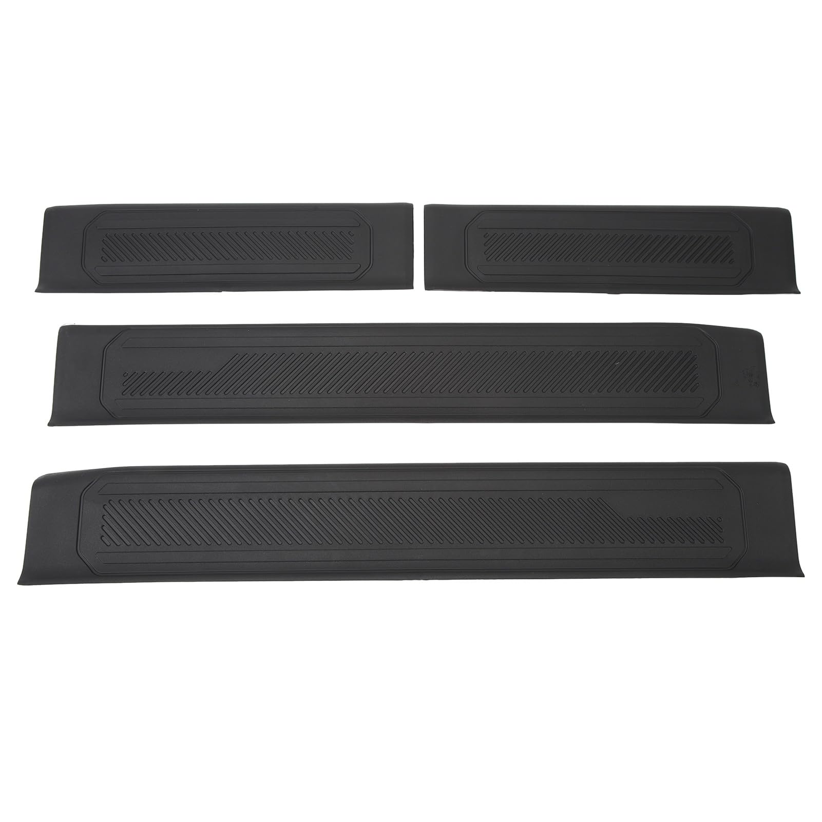 Zohisin ABS Sill Step Guards Platten Tür-Eingangs-Pad-Schwellen Aufkleber verbessern Sicherheit und Stil schützen Auto-Türschwellen für Bronco 4 Türen 2021 und bis von Zohisin