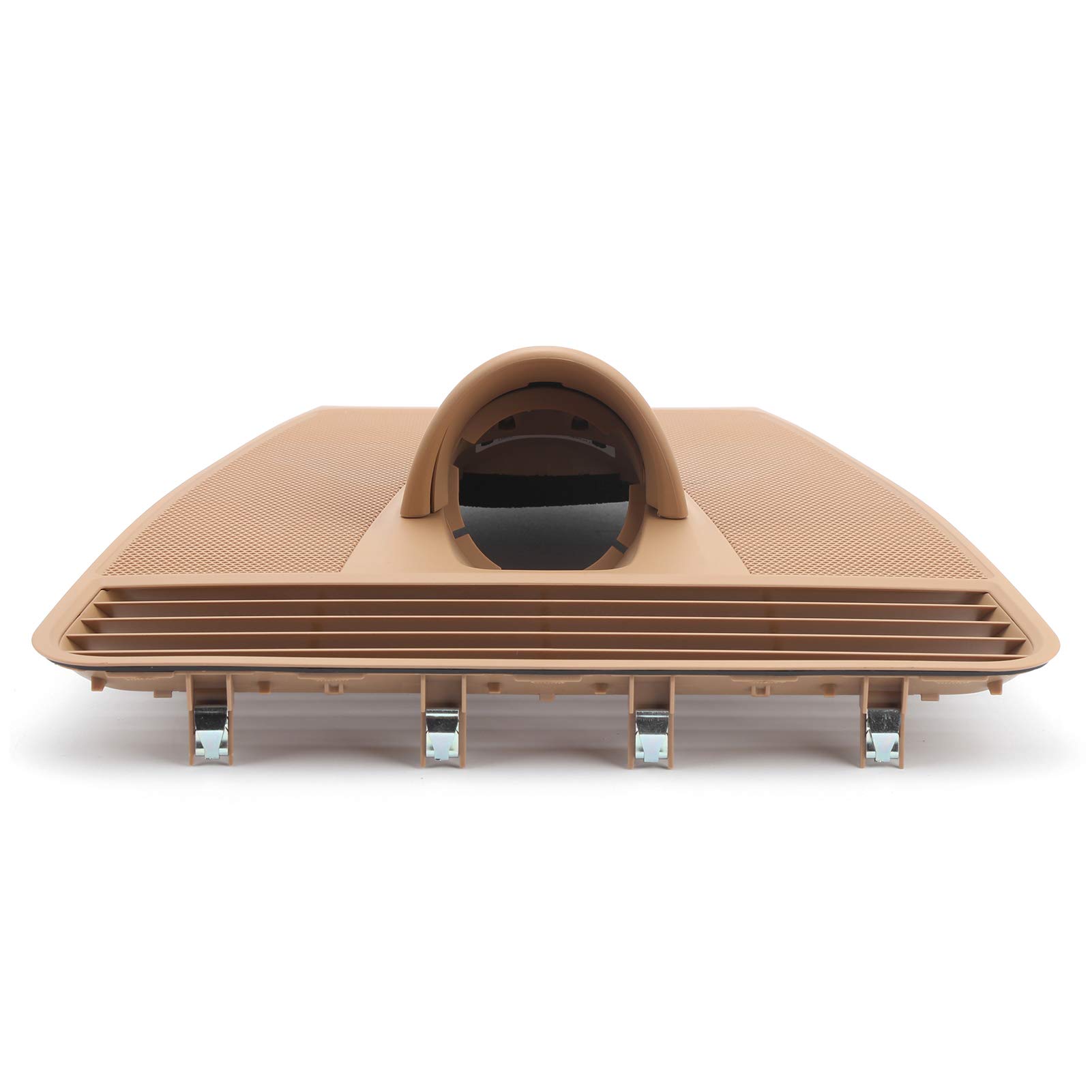 Zohisin Armaturenbrettverkleidung, Armaturenbrettuhr, obere Abdeckung, passend für 2017, 2018, 2019, 2020, mit Gitter-Oberflächengrill-Design, langlebiges ABS-Material, anspruchsvolle (Beige) von Zohisin