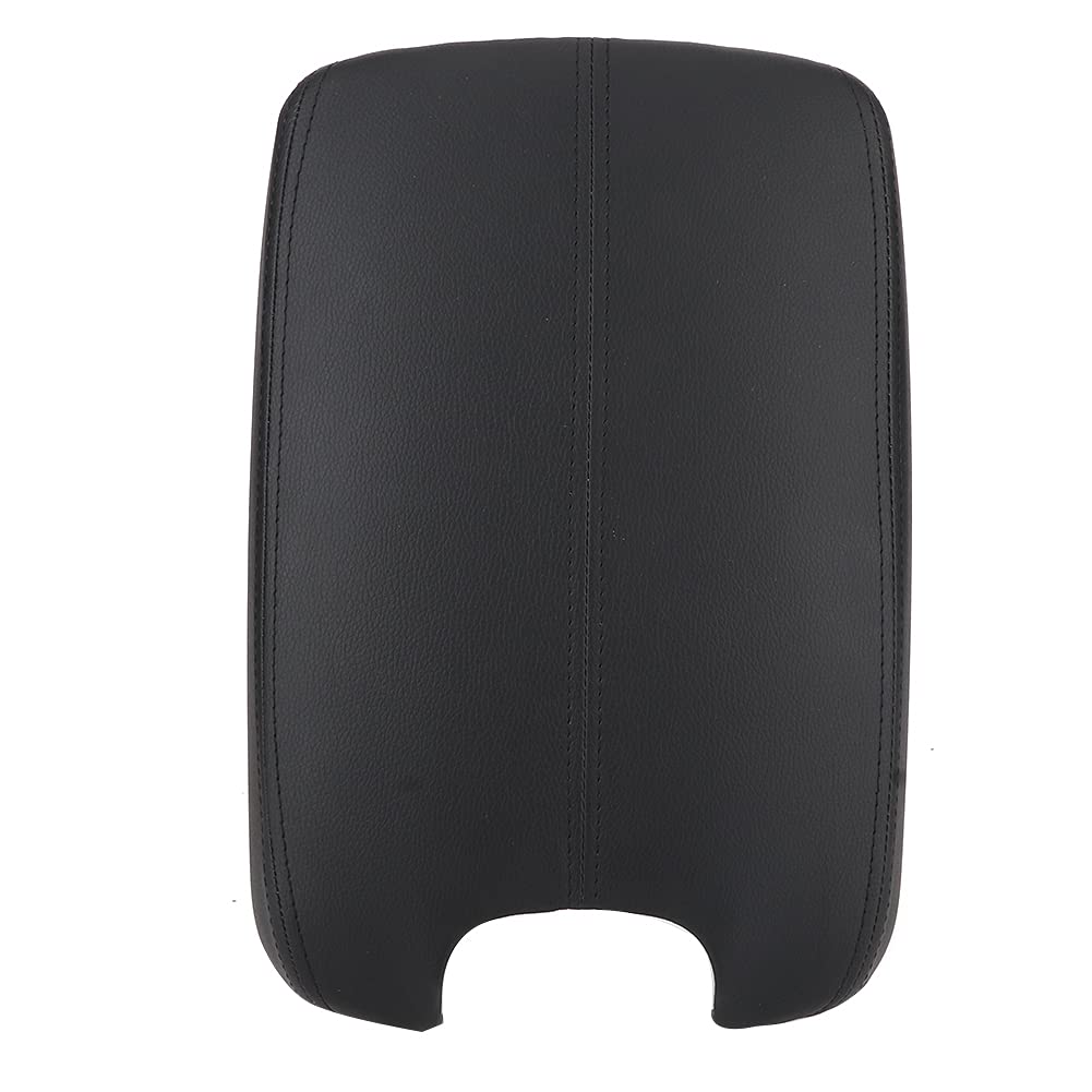Zohisin Auto PU Leder Plastik Konsole Deckel Armlehnenabdeckung Weiche und komfortable stabile Leistung Langzeitlebensdauer Genauige Größe für Accord 2008 2012 (Schwarz) von Zohisin