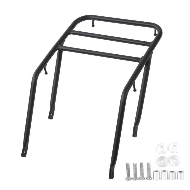 Zohisin Black Steel Motorcycle Heck Gepäck Frachtträger -Rack -Unterstützung Stilvoller und langlebiger Austausch für Rebel 1100 DCT 2021 2022 mit schneller Installation und von Zohisin