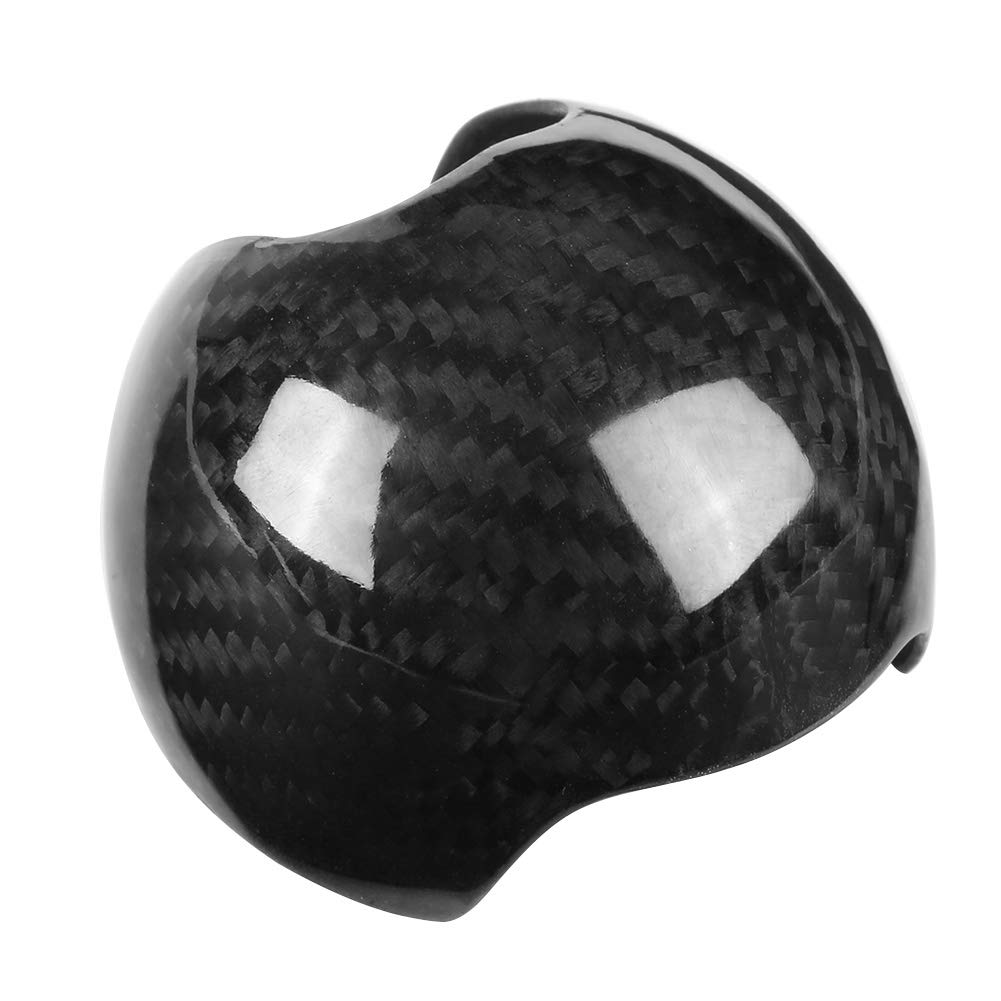 Zohisin Carbon Faserauto -Schaltknopf -Abdeckung Trimm elegant langlebig und Weder resistent für A3 2012 2018 mit glänzendem Finish und Selbstklebendem doppelseitiges Klebeband Zohisin Carbon Faserauto -Schaltknopf -Abdeckung Trimm elegant langlebig und Weder resistent für A3 2012 2018 mit glänzendem Finish und Selbstklebendem doppelseitiges Klebeband von Zohisin