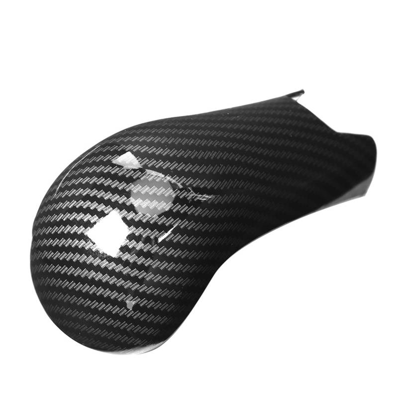 Zohisin Carbon Faserstil Shift Knob Cover -Trimm für Jazz Fit GK5 bei 2015 2018 aus Qualitätsabbs -Material Leichtes Antirust Colorfast und mit selbstklebbarem Design einfach zu von Zohisin