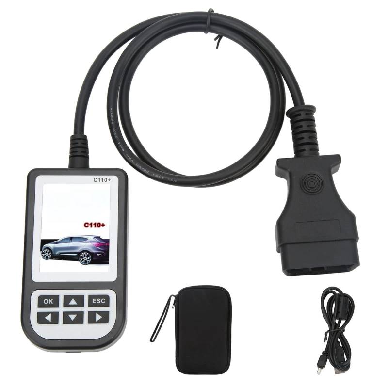 Zohisin Code Reader Scanner OBDII Engine Scanners Diagnose Tool Clear Adaptation Versionsinformationen für 1 3 5 6 7 8 x Z Serie von Zohisin