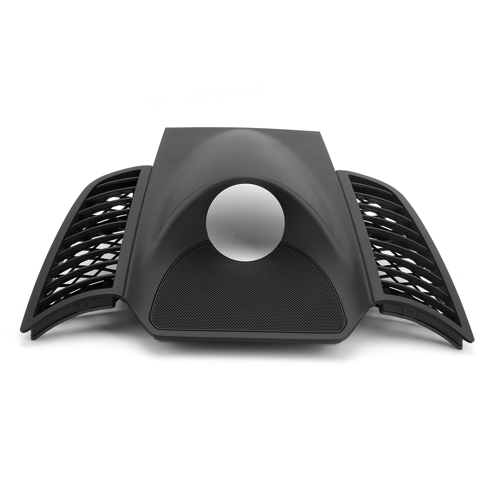 Zohisin Dash Clock Upper Cover 958 552 189 01 Instrumententafelverkleidung, die für 2011 bis 2017 in Beigefarbe passt (Schwarz) von Zohisin