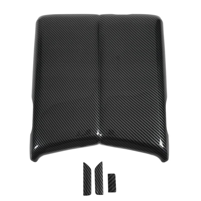 Zohisin -Konsole -Lid -Armlehnen -Abdeckung Carbonfaser -Armlehnen -Box -Beschützer Austausch für Land Cruiser LC300 2023 Dauerhaftes ABS -Material Komfortables Fahrerlebnis All von Zohisin