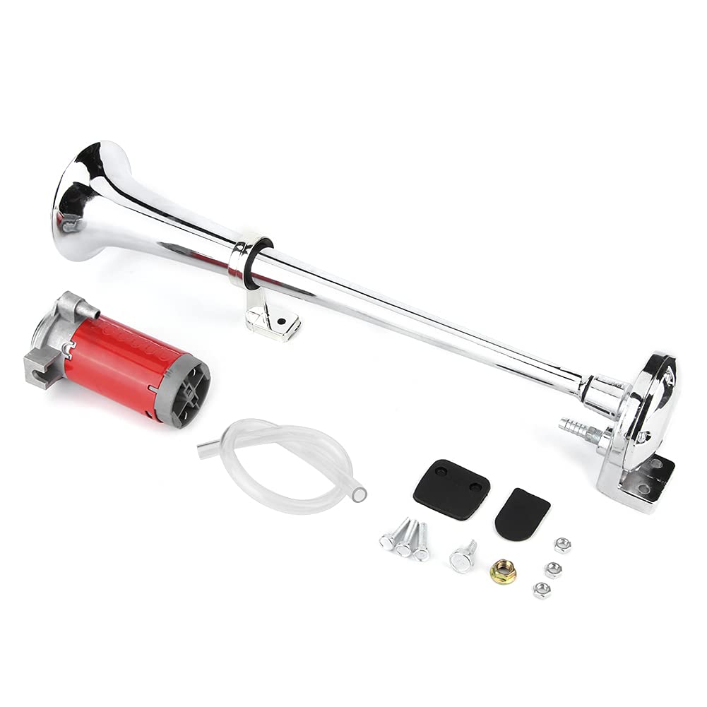 Zohisin Long Truck Car Air Horn Ein -Röhrchen 120 dB Lauter Sound Trompete Praktisches Zubehör ausgezeichnete Schallqualität extrem stabile Frequenz von Vibrationen niedrige Zohisin Long Truck Car Air Horn Ein -Röhrchen 120 dB Lauter Sound Trompete Praktisches Zubehör ausgezeichnete Schallqualität extrem stabile Frequenz von Vibrationen niedrige von Zohisin