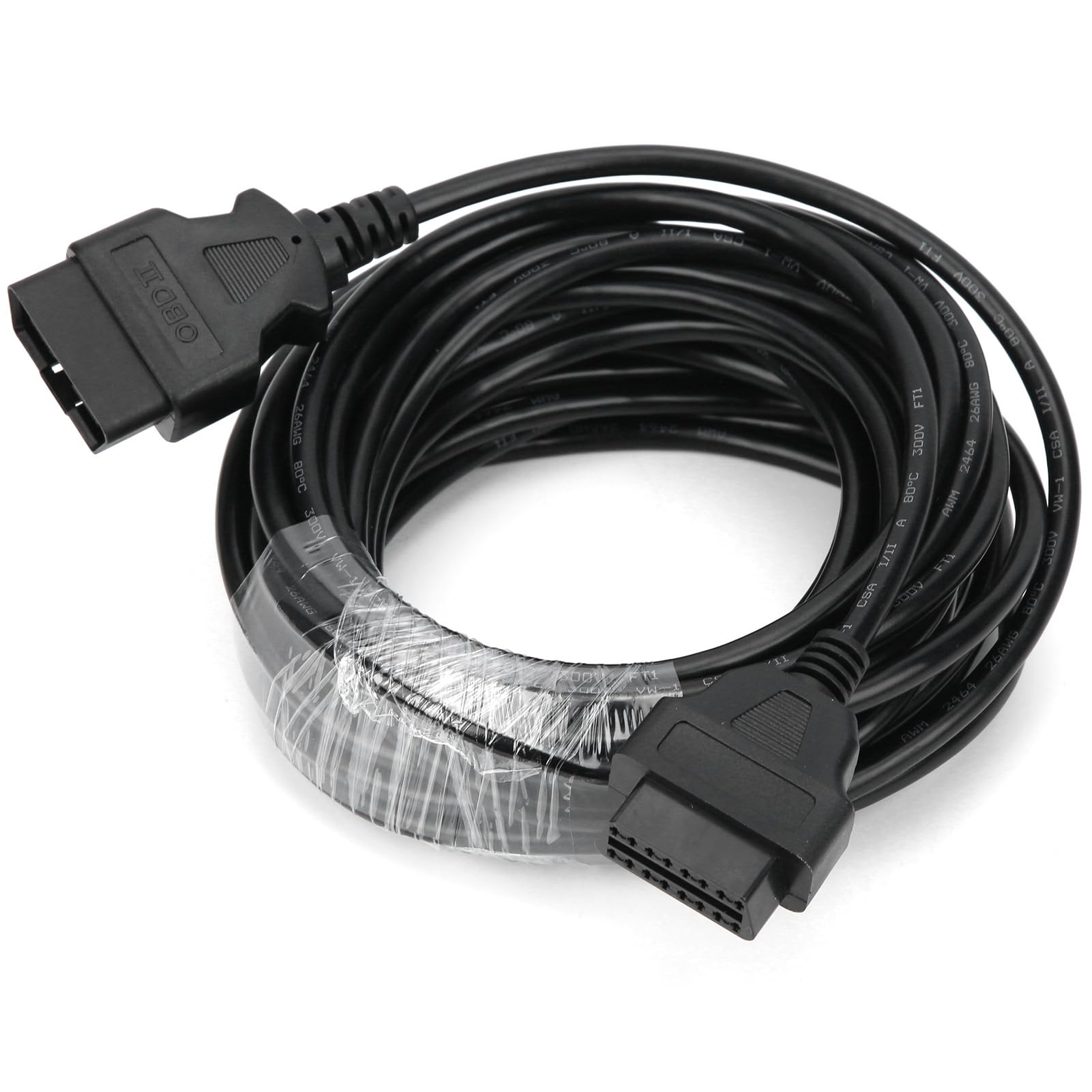 Zohisin OBDII -Verlängerungskabeladapter 16Pin Männlich an weibliche Diagnosekabelanschluss 10 m/32,8ft Zohisin OBDII -Verlängerungskabeladapter 16Pin Männlich an weibliche Diagnosekabelanschluss 10 m/32,8ft von Zohisin